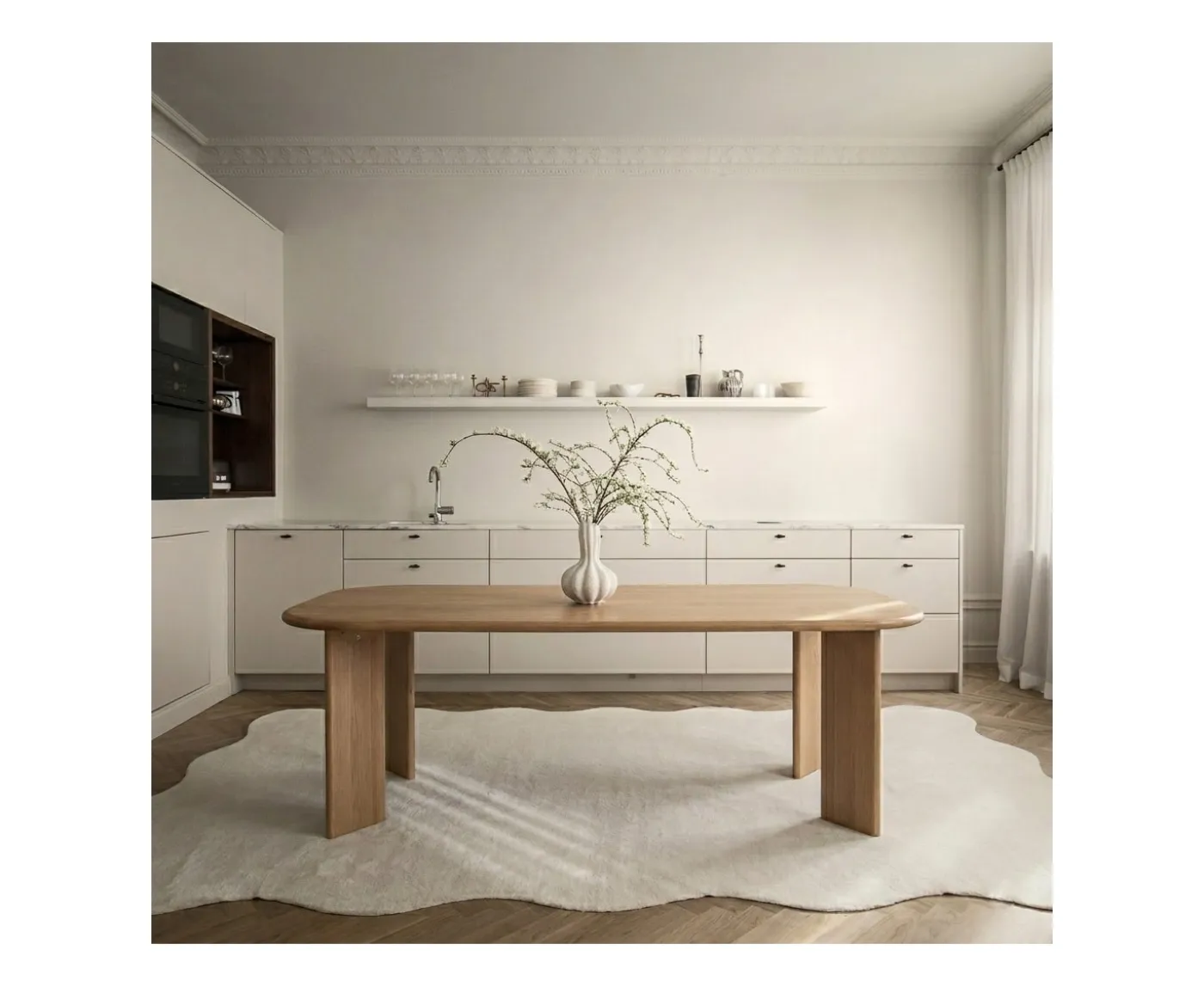 Sleepo Collection Ollie Matbord Ek 220cm