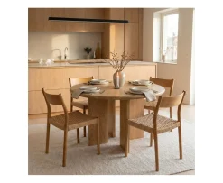 Sleepo Collection Ollie Matbord Ek 120cm