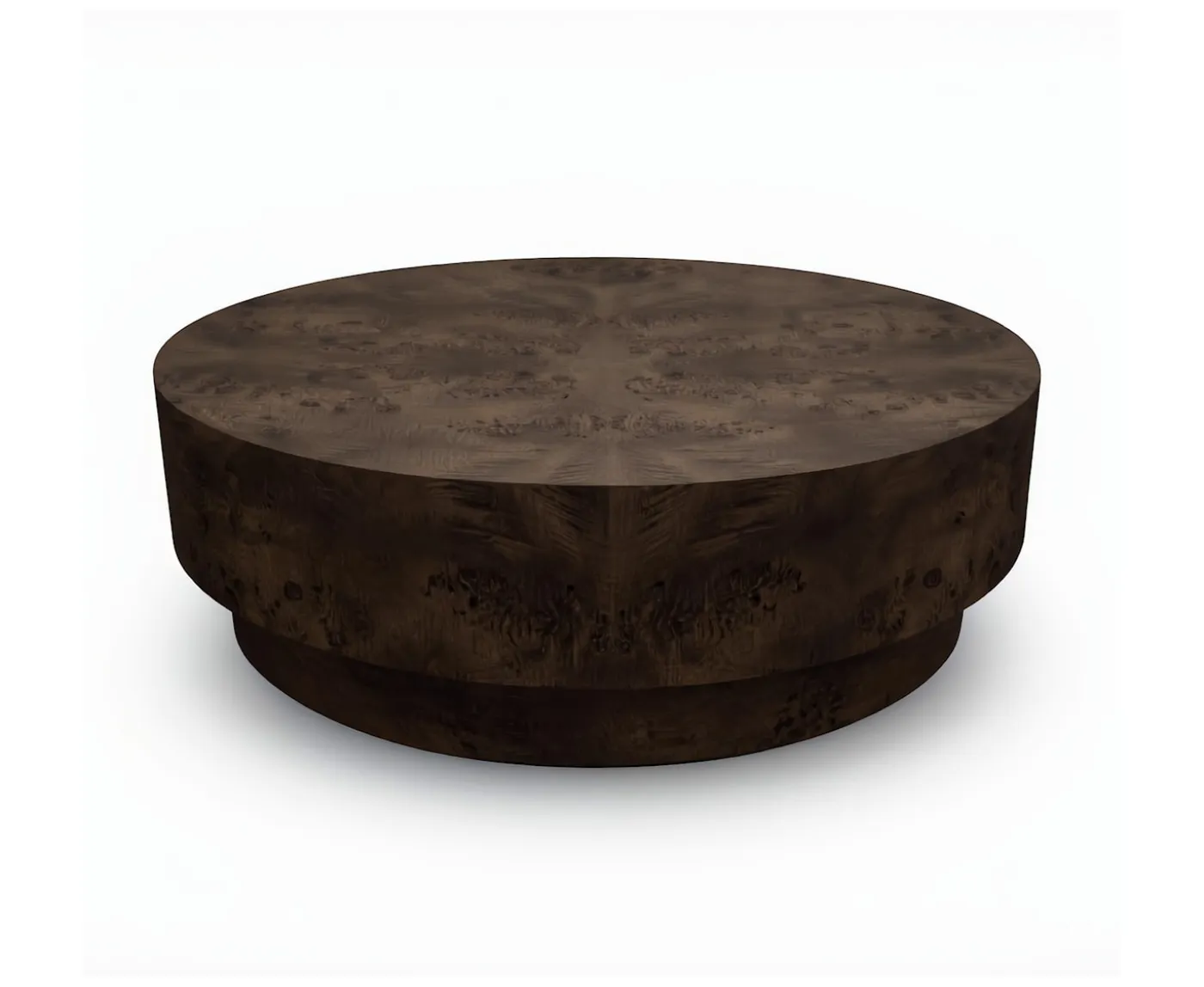 Sleepo Collection Poppy Soffbord Brunbetsad Poppel Ø100