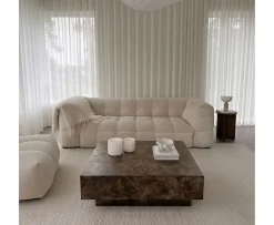 Sleepo Collection Poppy Soffbord Brunbetsad Poppel 90x90