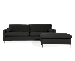 Sleepo Collection Åre Fotpall Mörkgrå 70x110