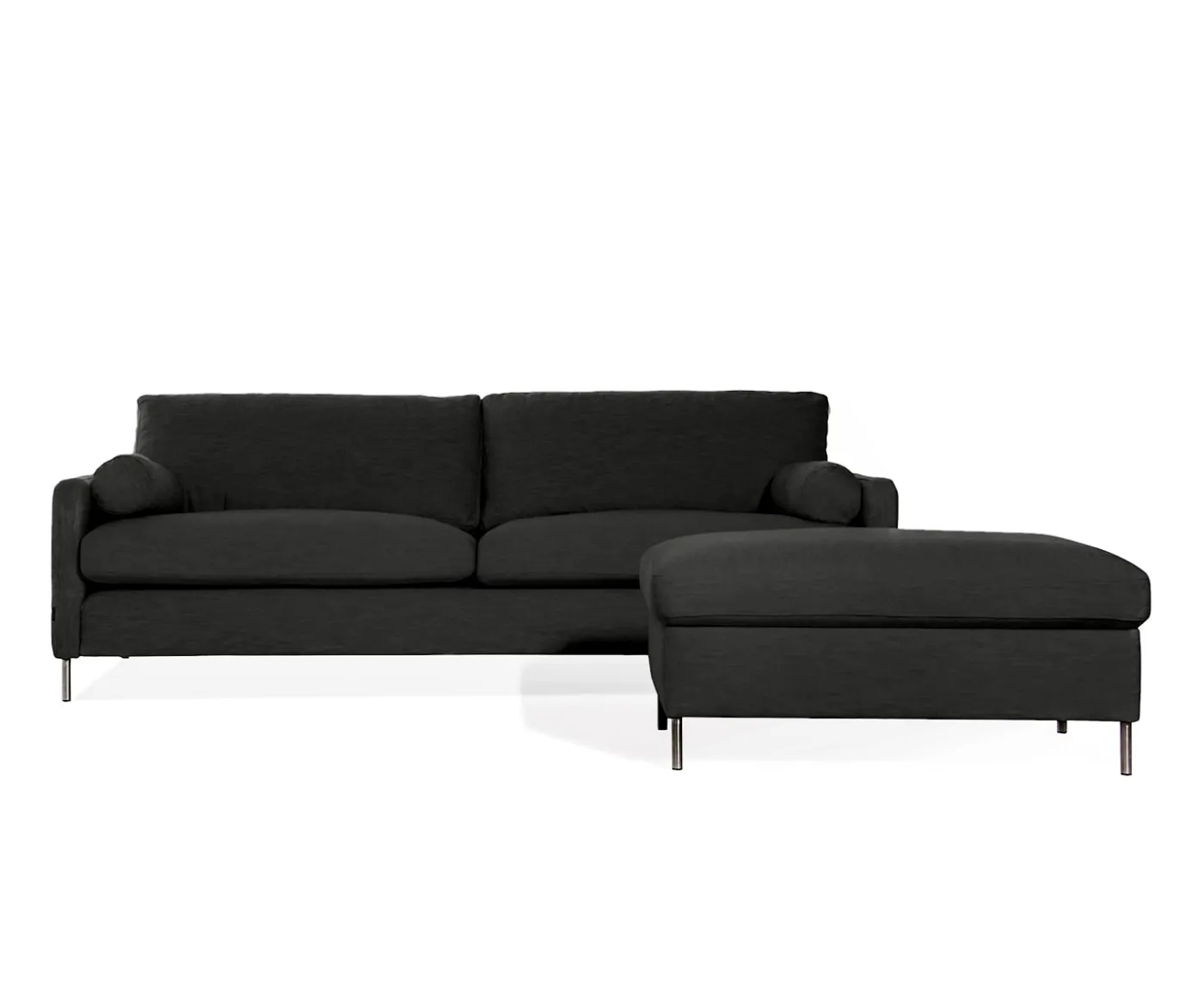 Sleepo Collection Åre Fotpall Mörkgrå 70x110
