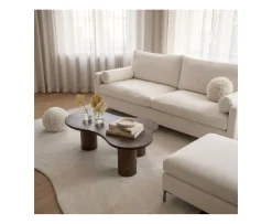 Sleepo Collection Åre Fotpall White 70x110