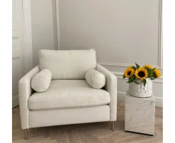 Sleepo Collection Åre Fåtölj White 97cm