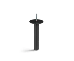 Sleepo Collection Åre 4-pack Soffben Svart 12cm