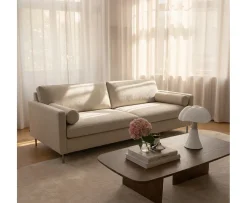 Sleepo Collection Åre 3-sits Soffa Beige 227cm