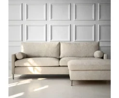 Sleepo Collection Åre 4-sits Soffa Beige 257cm