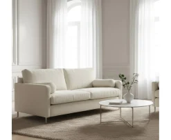 Sleepo Collection Åre 2-sits Soffa Creme 177cm