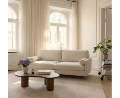 Sleepo Collection Åre 3-sits Soffa Creme 227cm