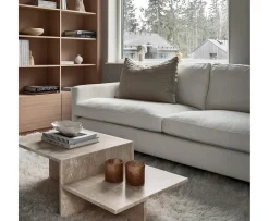 Sleepo Collection Åre 2-sits Soffa White 177cm