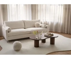 Sleepo Collection Åre 3-sits Soffa White 227cm