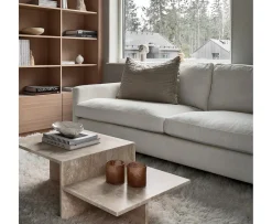 Sleepo Collection Åre 4-sits Soffa White 257cm