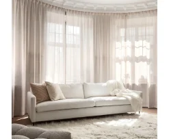 Sleepo Collection Åre 4-sits Soffa White 257cm