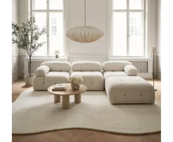 Sleepo Collection Stormi Ullmatta White 170x230