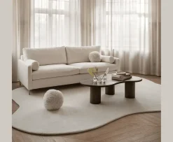 Sleepo Collection Stormi Ullmatta White 200x300