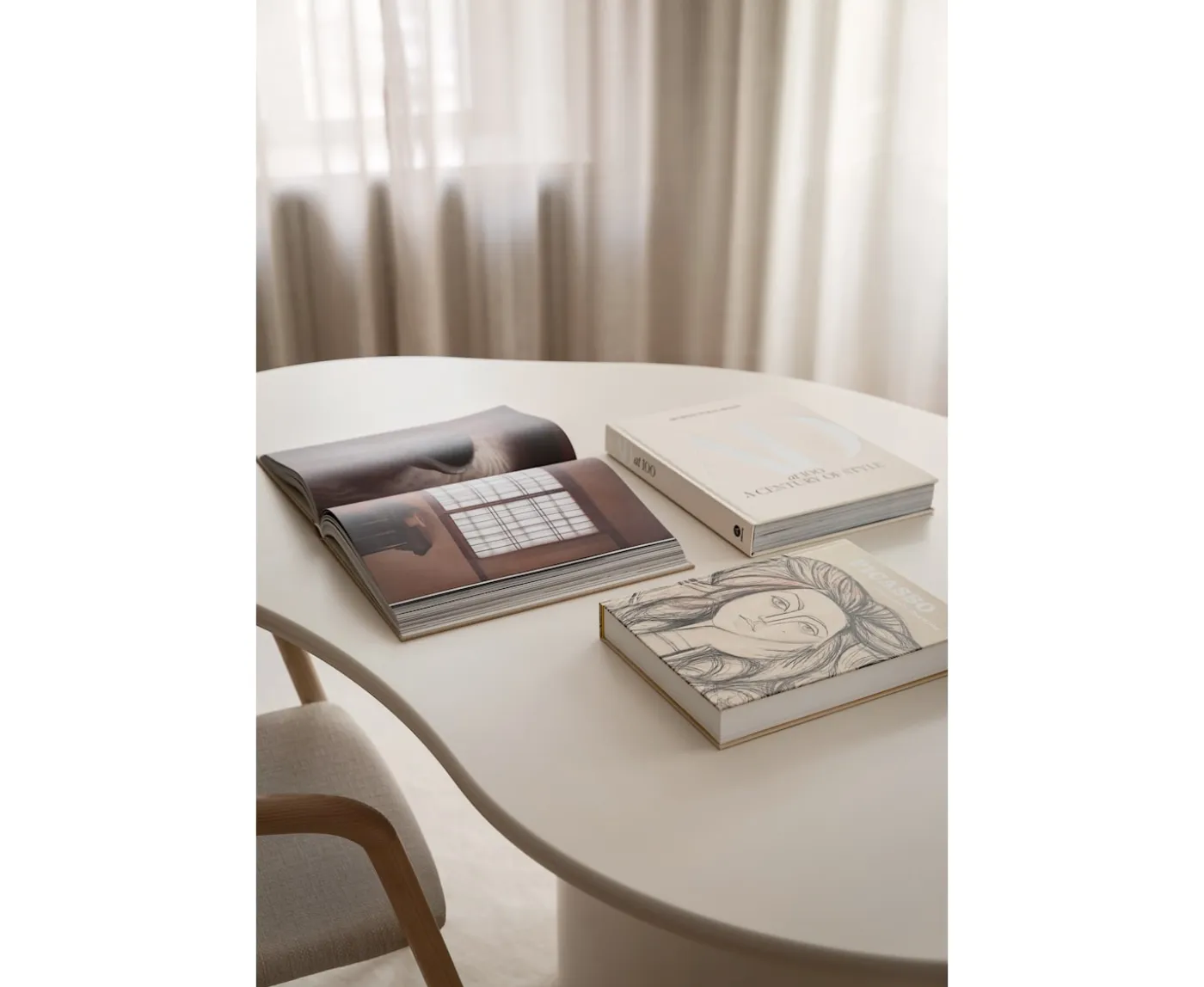 Sleepo Collection Sunday Matbord Creme 230cm