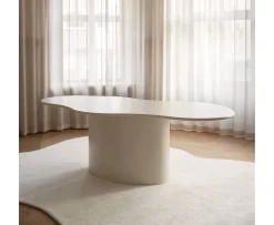 Sleepo Collection Sunday Matbord Creme 230cm