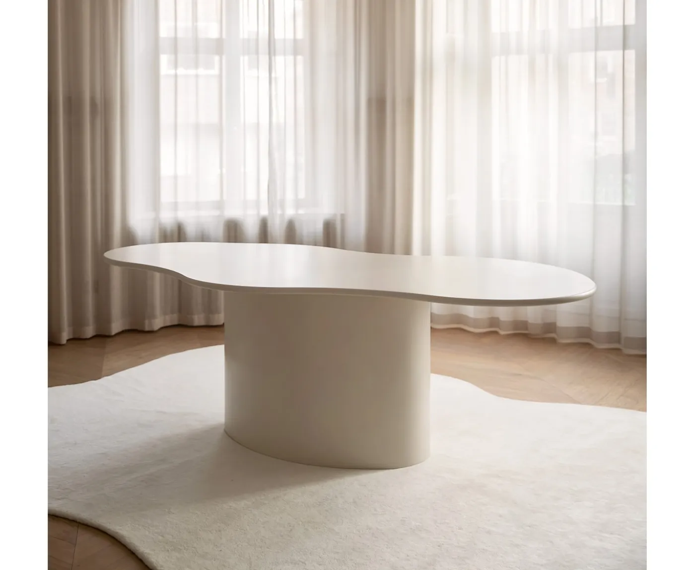 Sleepo Collection Sunday Matbord Creme 230cm