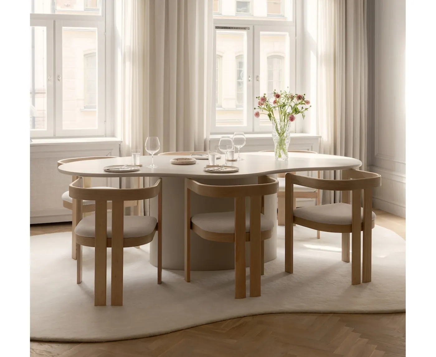 Sleepo Collection Sunday Matbord Sand 230cm