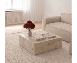 Sleepo Collection Tilly Soffbord Travertin 65cm