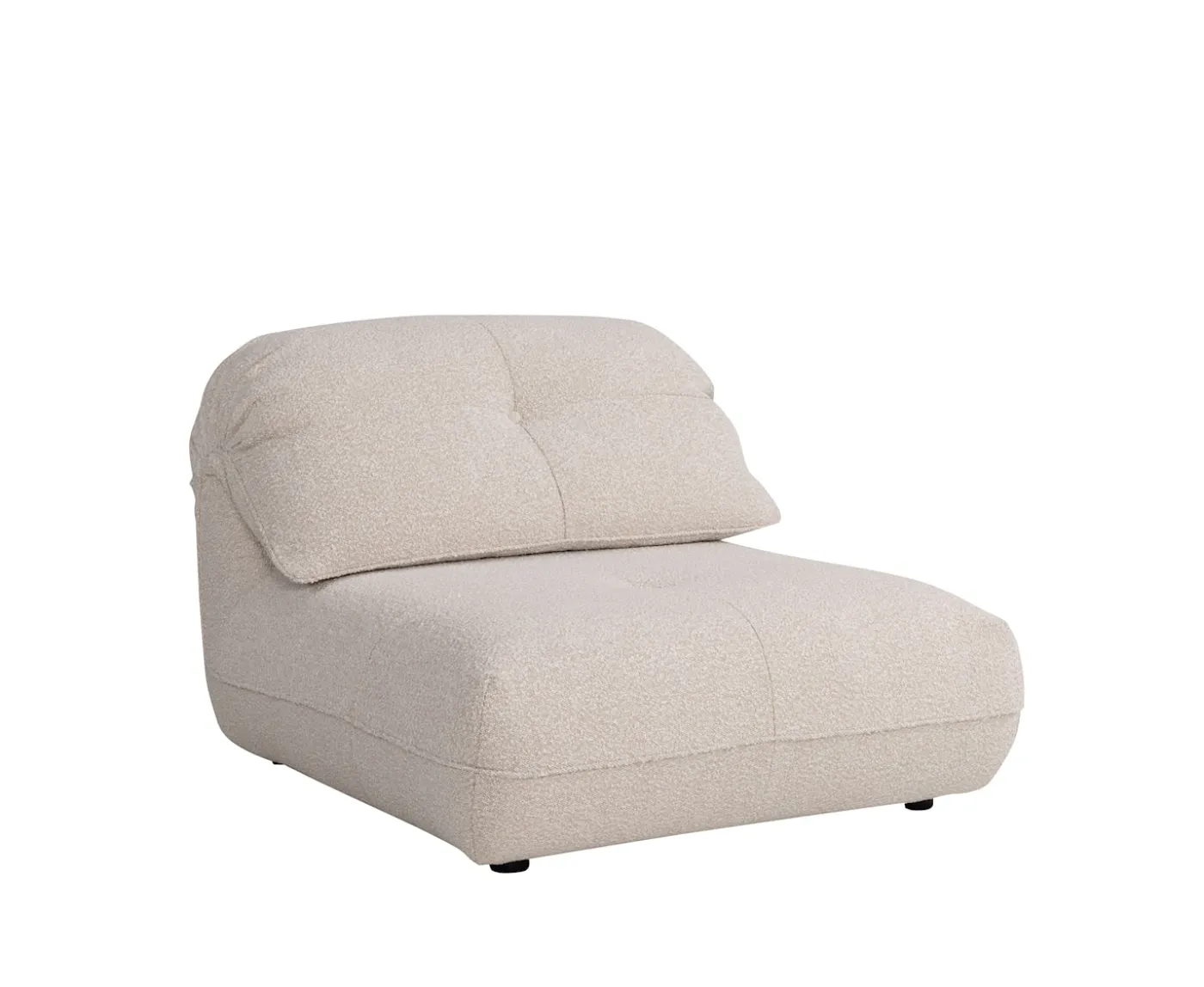 Sleepo Collection Toto Sittmodul Nature Bouclé 108cm