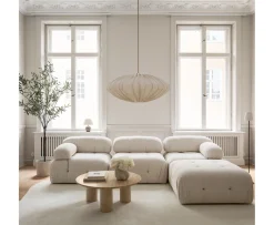 Sleepo Collection Valeri Soffbord Travertin 85cm