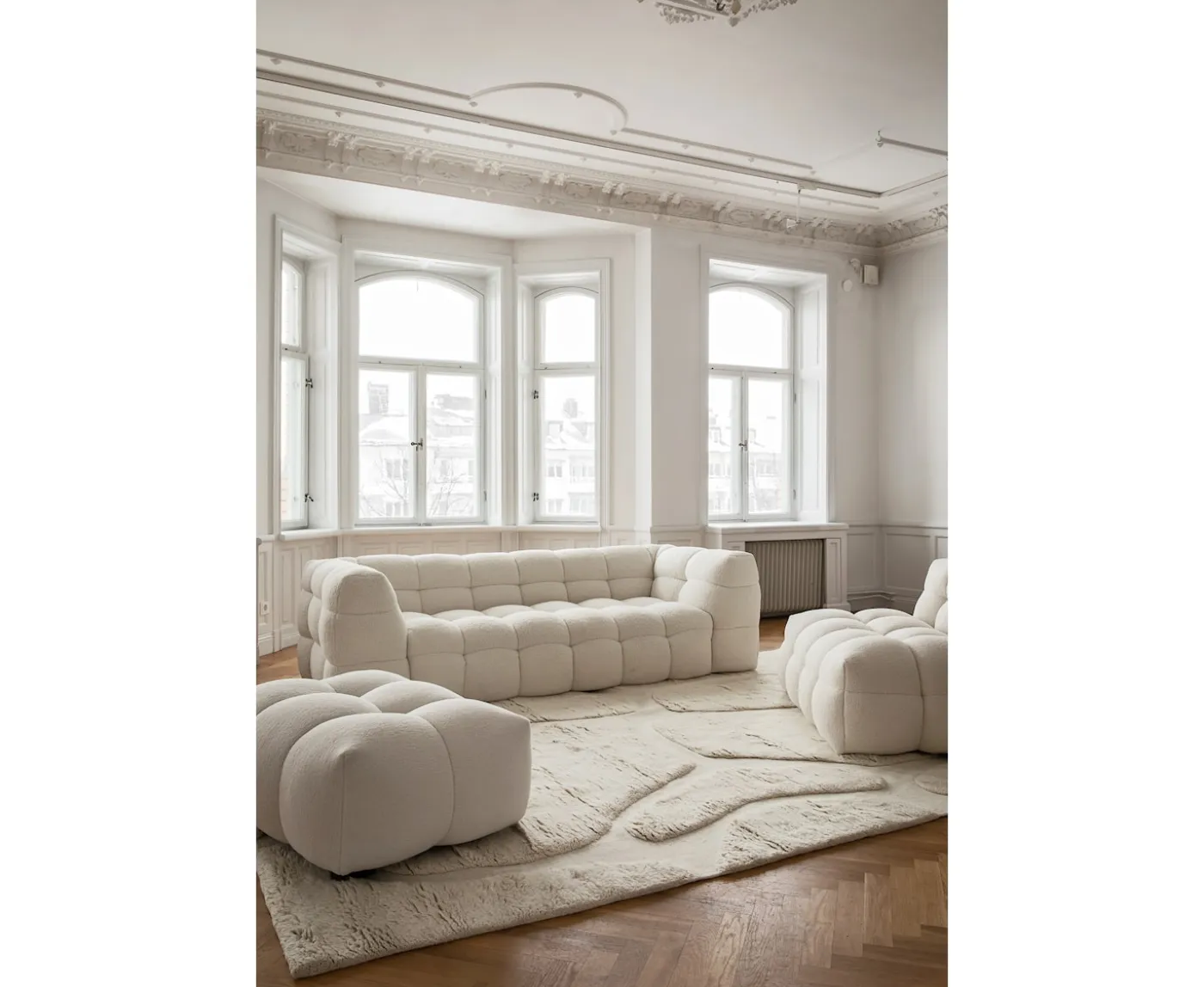 Sleepo Collection Vienna Ullmatta Offwhite 250x350