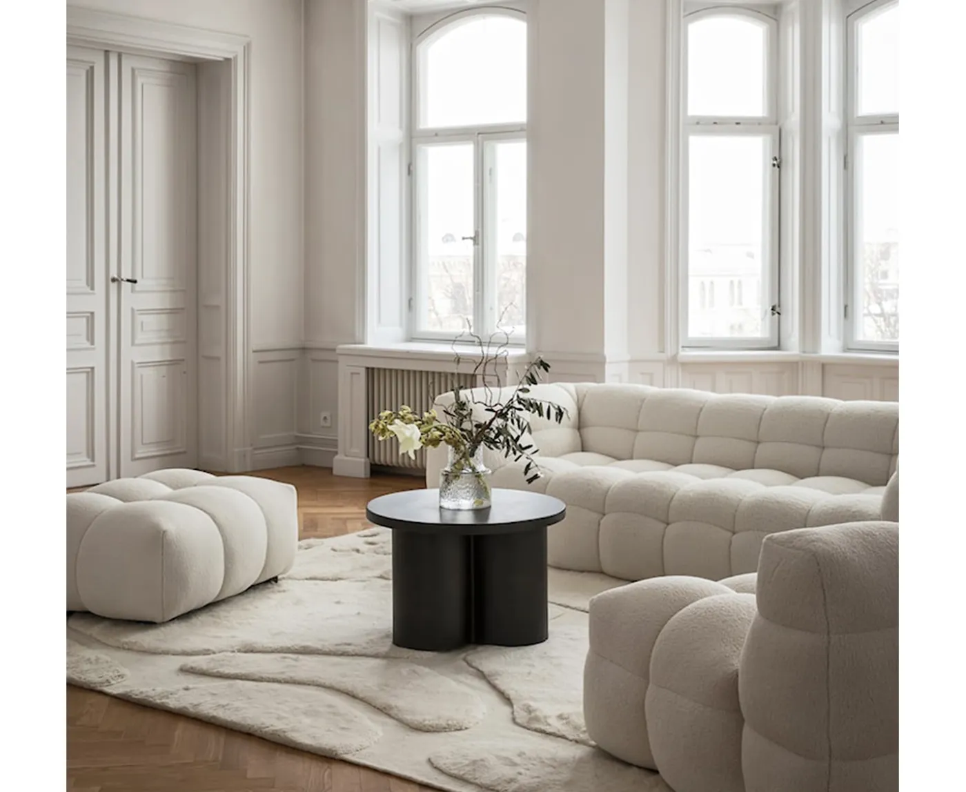 Sleepo Collection Vienna Ullmatta Offwhite 200x300