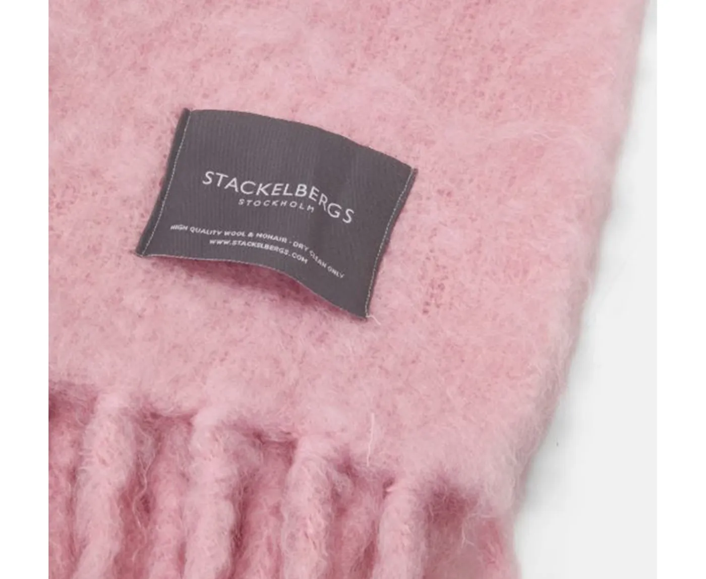 Stackelbergs Luxury Kid Mohair Pläd Rose
