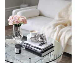 Stackelbergs Luxury Kid Mohair Pläd Pure White