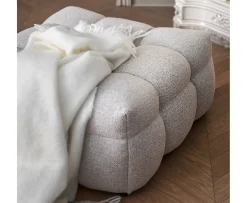 Stackelbergs Mohair Pläd Bright White