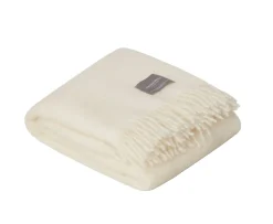 Stackelbergs Mohair Pläd Bright White