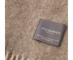 Stackelbergs Mohair Pläd Light Taupe/Brindle Melange