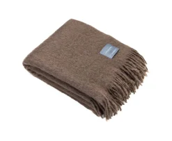 Stackelbergs Mohair Pläd Mocca
