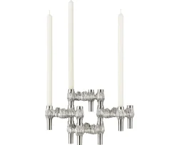 Stoff Quist Ljusstake Brushed Chrome