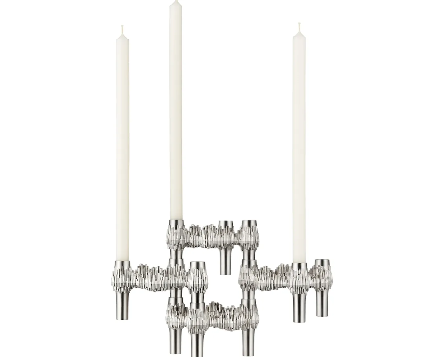 Stoff Quist Ljusstake Brushed Chrome