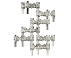 Stoff Quist Ljusstake Brushed Chrome