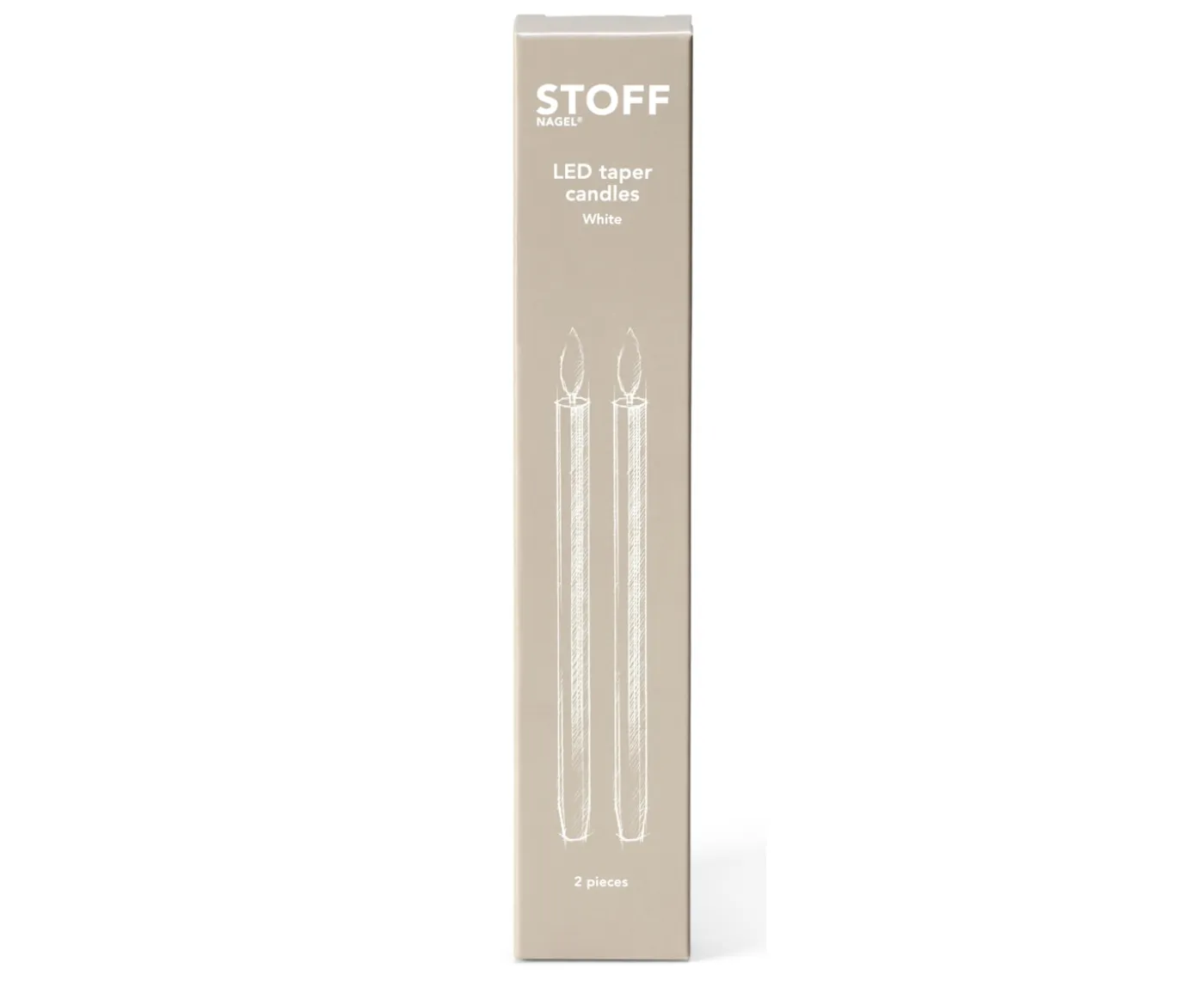 Stoff STOFF LED Antikljus by Uyuni Lighting White 2-pack