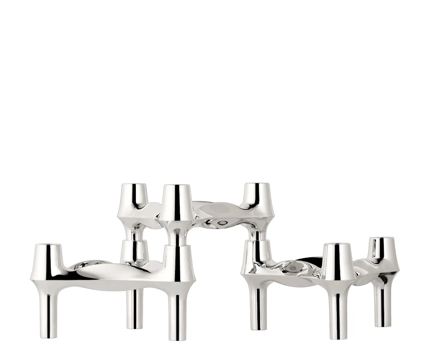 Stoff STOFF Nagel BMF Ljusstake Chrome 3-pack