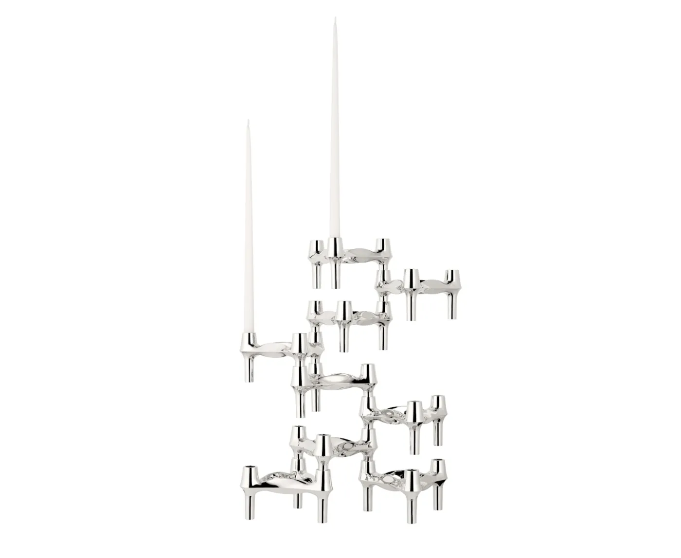 Stoff STOFF Nagel BMF Ljusstake Chrome 3-pack