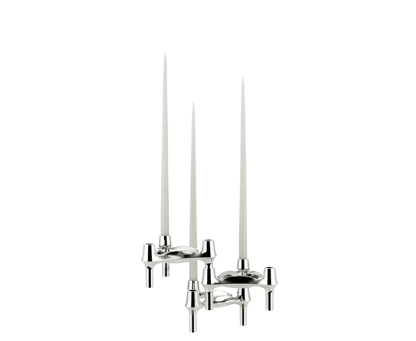 Stoff STOFF Nagel BMF Ljusstake Chrome 3-pack