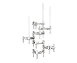 Stoff STOFF Nagel BMF Ljusstake Chrome 3-pack