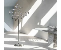 Stoff STOFF Nagel Golvsljusstake Chrome