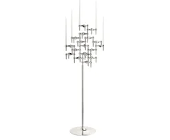 Stoff STOFF Nagel Golvsljusstake Chrome