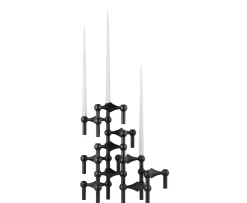 Stoff STOFF Nagel Ljusstake Black