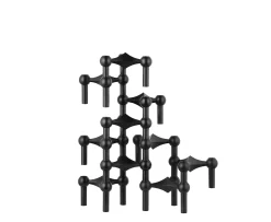 Stoff STOFF Nagel Ljusstake Black