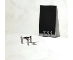 Stoff STOFF Nagel Ljusstake Black Chrome