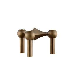 Stoff STOFF Nagel Ljusstake Bronzed Brass