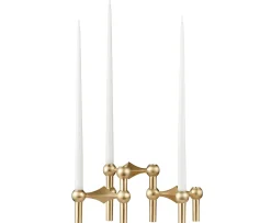 Stoff STOFF Nagel Ljusstake Brushed Brass 3-pack