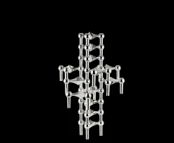 Stoff STOFF Nagel Ljusstake Chrome